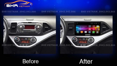 Màn hình DVD Android xe Kia Morning 2011 - 2020 | Zestech Z800 New